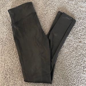Spanx faux leather leggings size small